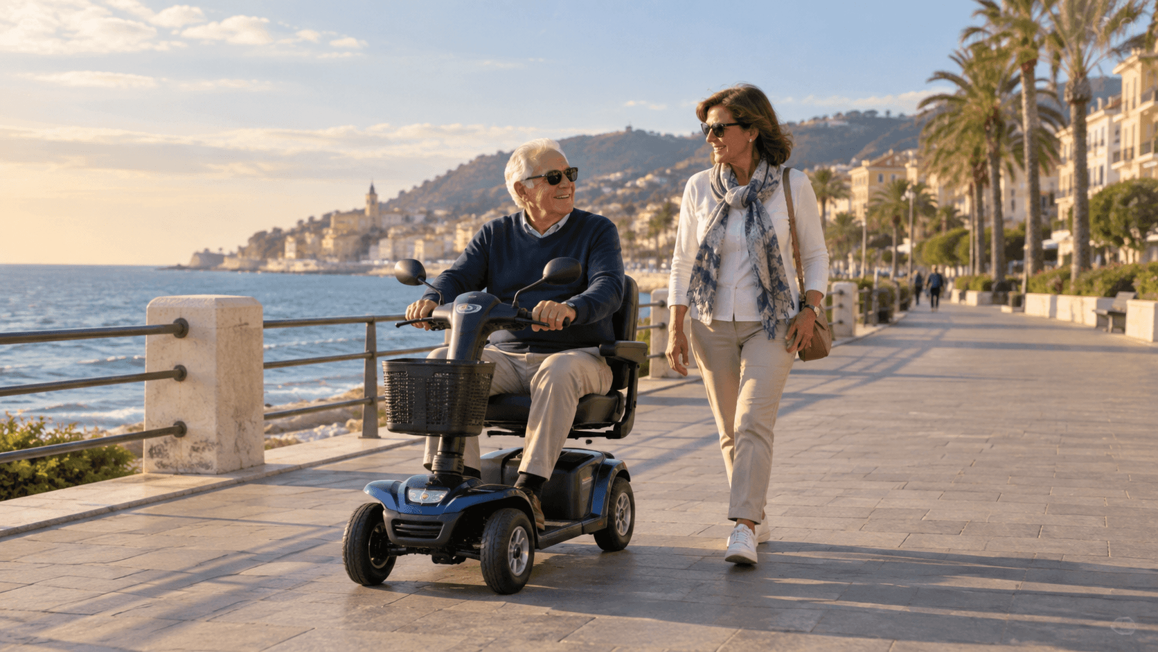 Pista ciclabile della Riviera dei Fiori: il mare da vivere con calma, anche in scooter per la mobilità